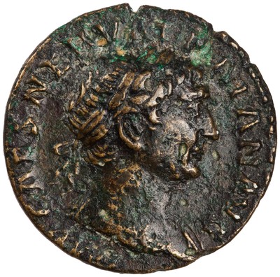 American Numismatic Society: Bronze Semis of Trajan, Rome, AD 114 - AD
