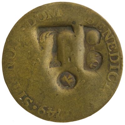 American Numismatic Society: Copper Black dog, Tobago, 1798. 1940.88.1918