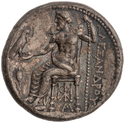 American Numismatic Society: Silver Coin of Alexander III of Macedon ...