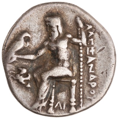 American Numismatic Society: Silver Coin, Lampsacus, 310 BCE - 301 BCE ...