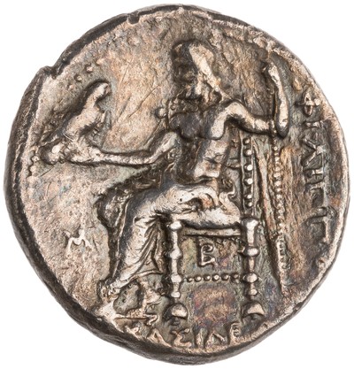 American Numismatic Society: Silver Coin of Philip III Arrhidaeus ...