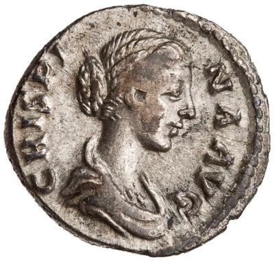 American Numismatic Society: Silver Denarius of Commodus, Rome, AD 178 ...