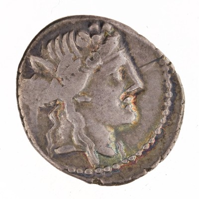 American Numismatic Society: Silver Denarius, Rome, 78 B.C. 1944.100.1951