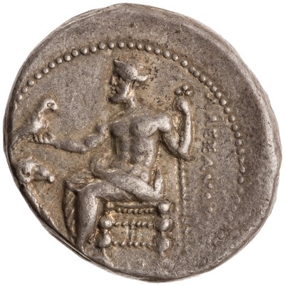 American Numismatic Society: Silver Coin, Damascus, 330 BCE - 320 BCE ...
