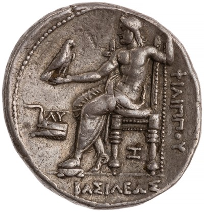 American Numismatic Society: Silver Coin of Philip III Arrhidaeus ...