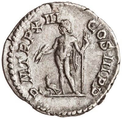 American Numismatic Society: Silver Denarius of Septimius Severus, Rome ...