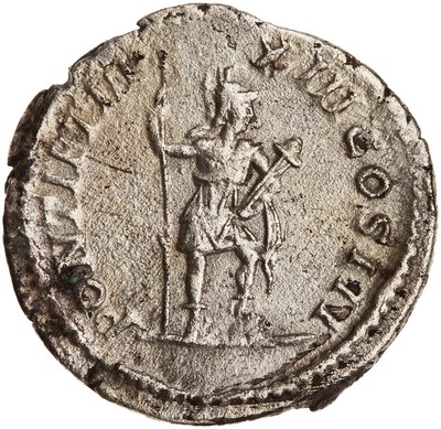 American Numismatic Society: Silver Denarius of Septimius Severus ...
