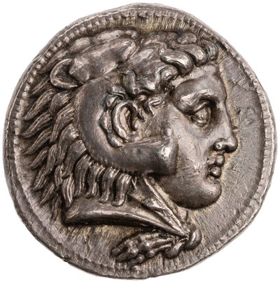 American Numismatic Society: Silver Coin of Alexander III of Macedon ...