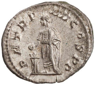 American Numismatic Society: Silver Denarius of Severus Alexander, Rome ...