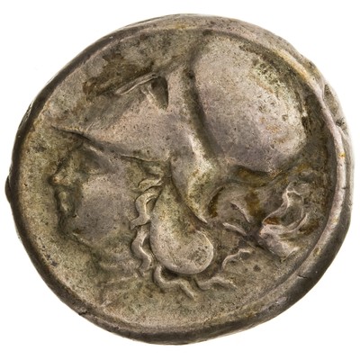 American Numismatic Society: Silver stater, Leucas, 350 BC - 300 BC ...